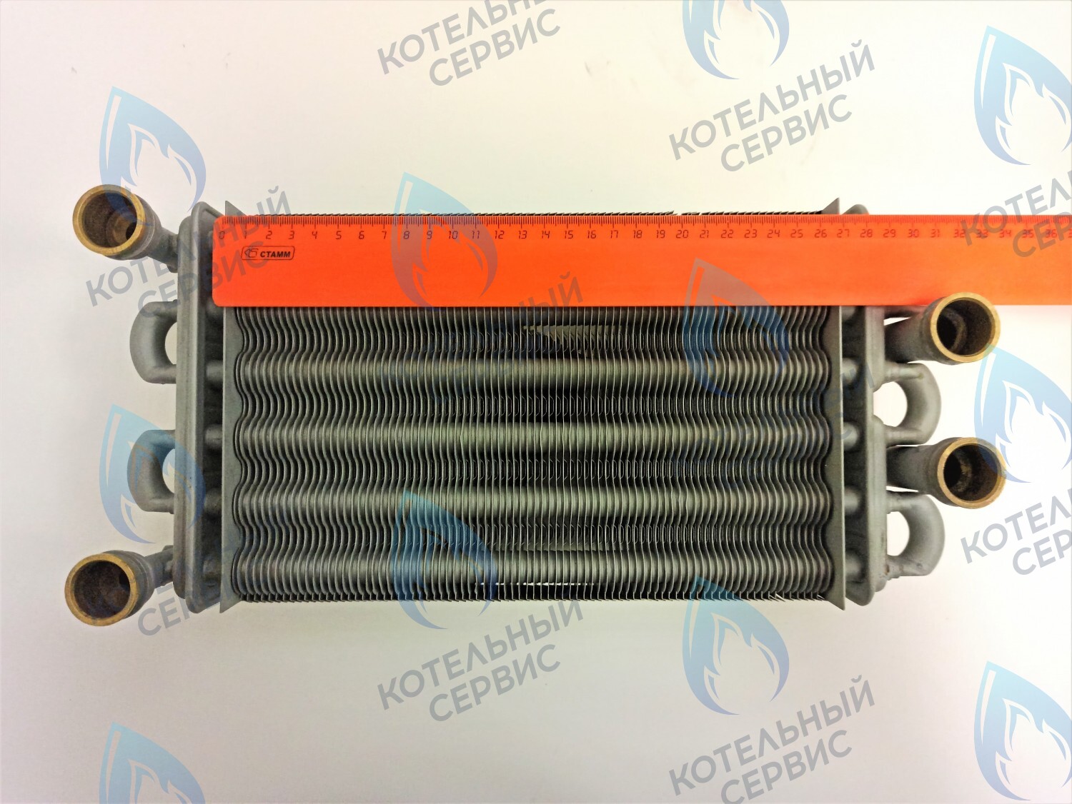 02-5003 Теплообменник битермический (270мм) 24кВт Alpine Light POLYKRAFT 515000031 в Казани