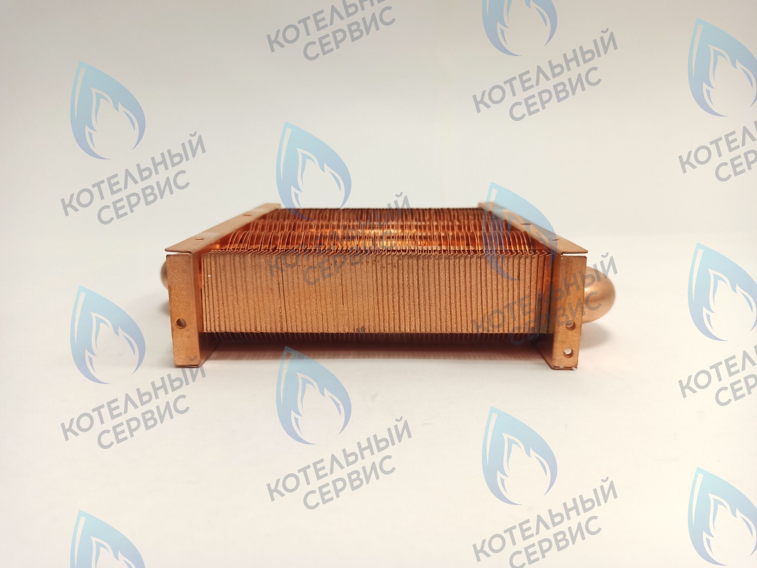 EM021-142-02 Теплообменник первичный основной (без фитингов) 142мм 67 FIN (100 HSG/ICH/MSC) DAEWOO в Казани