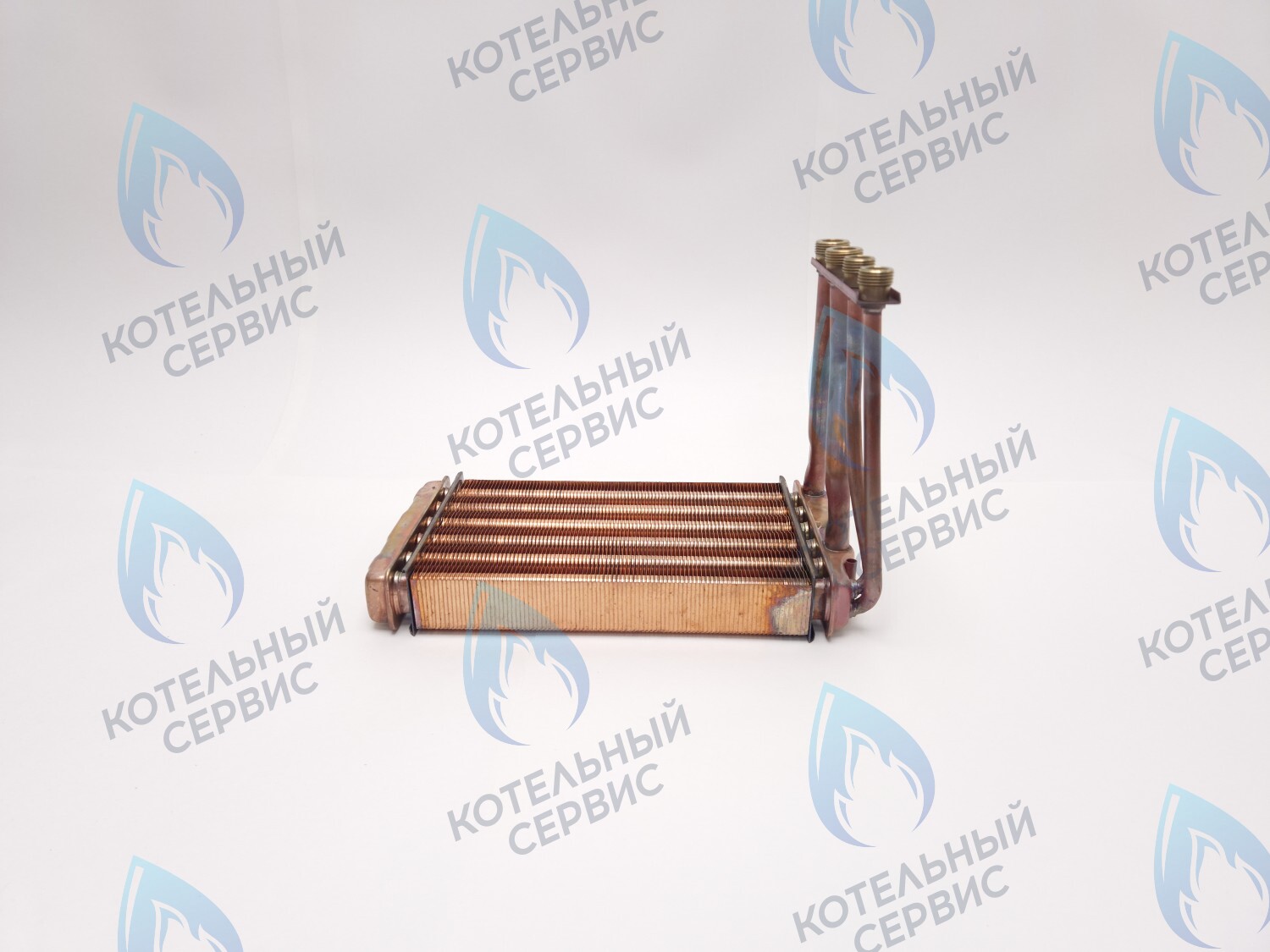 EB031-280-08 Теплообменник битермический Buderus Gaz 4000 W ZWA24-2K(A), Buderus Logamax U052/54 K U042/44  U022/24 K 24кВт (87154065460) в Казани