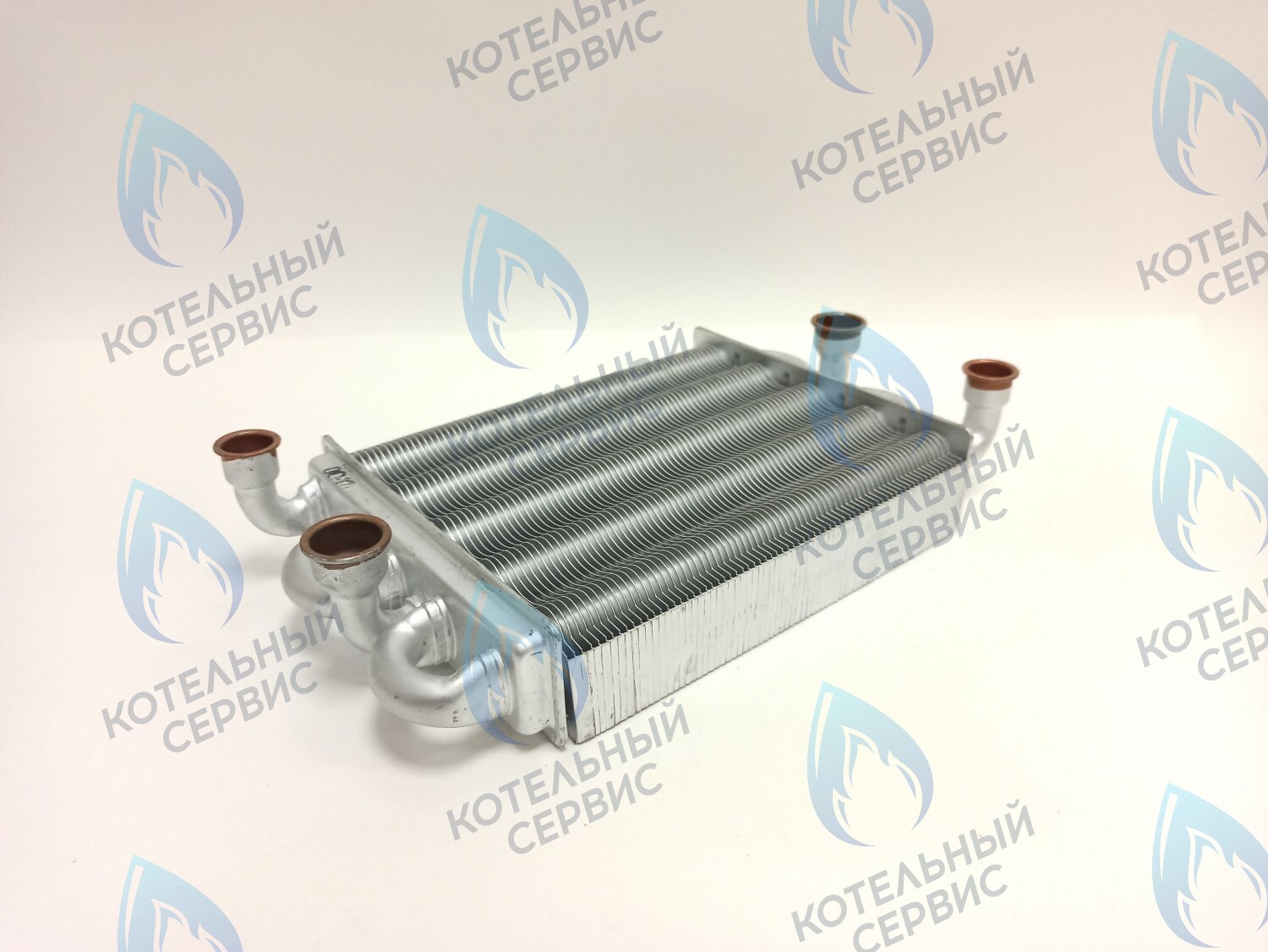 0020119543 Теплообменник битермический Леопард (H-RU) 18кВт/23кВт (0020119543) в Казани