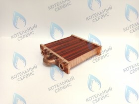 Теплообменник первичный основной (без фитингов) 180мм 85 FIN (130-200 HSG/ICH/MSC) (3318108610, 3318108640) DAEWOO