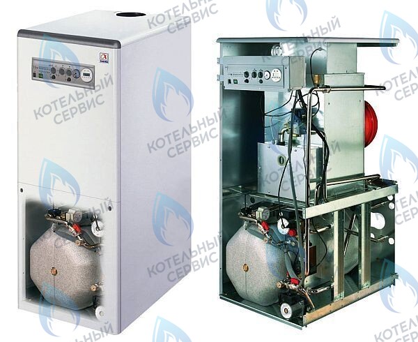  Напольный газовый котел ALPHATHERM BETA ATEB (чугунный, с электророжигом, с бойлером) в Казани