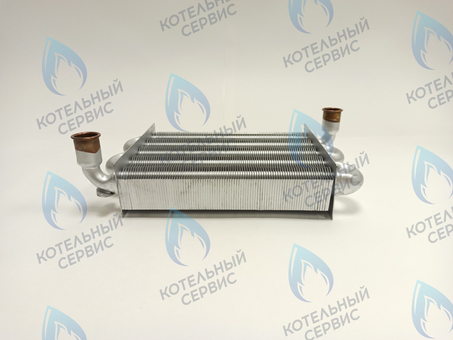 EM044-225F88 Теплообменник первичный 225мм 88 FIN (20кВт/24кВт) KoreaStar Bravo K (KS90299222), Alpenhoff Baden (15199222), Ferroli Fortuna Special (NG), Royal Thermo MC 24кВт (AA07000032) в Казани