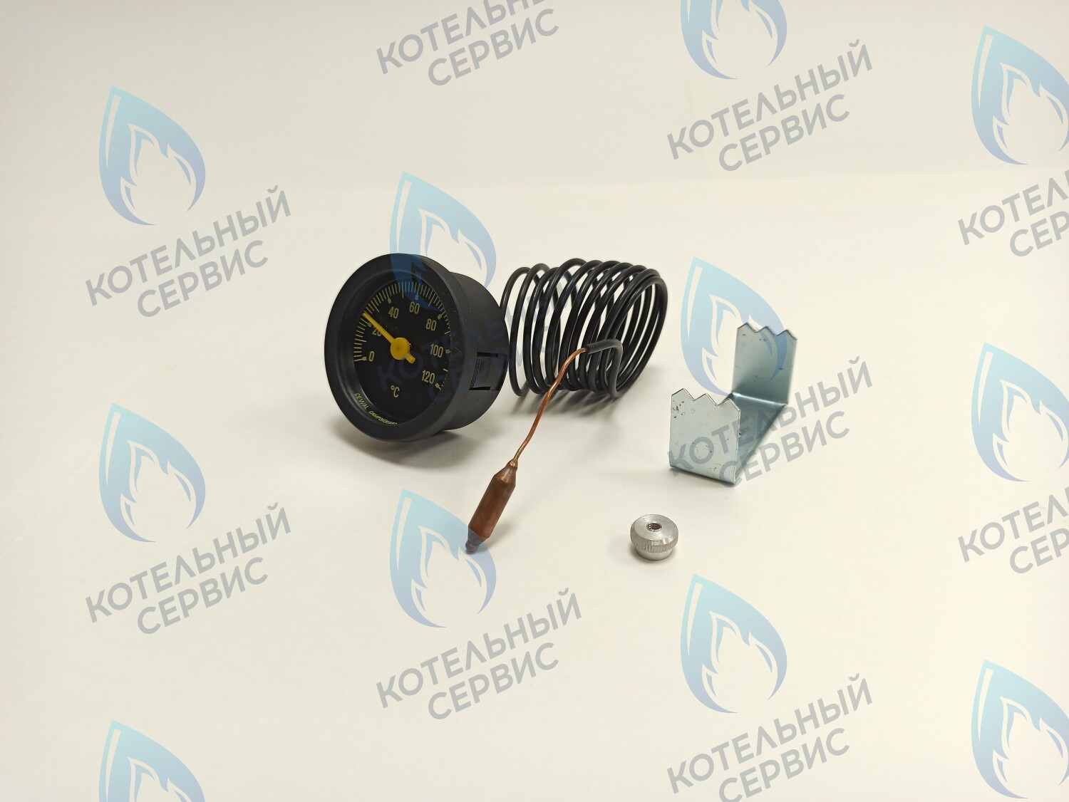 39822510 Термостат (термометр) d52mm KIT TERM. 0-120C (36400360) FERROLI  GFN/SF в Казани