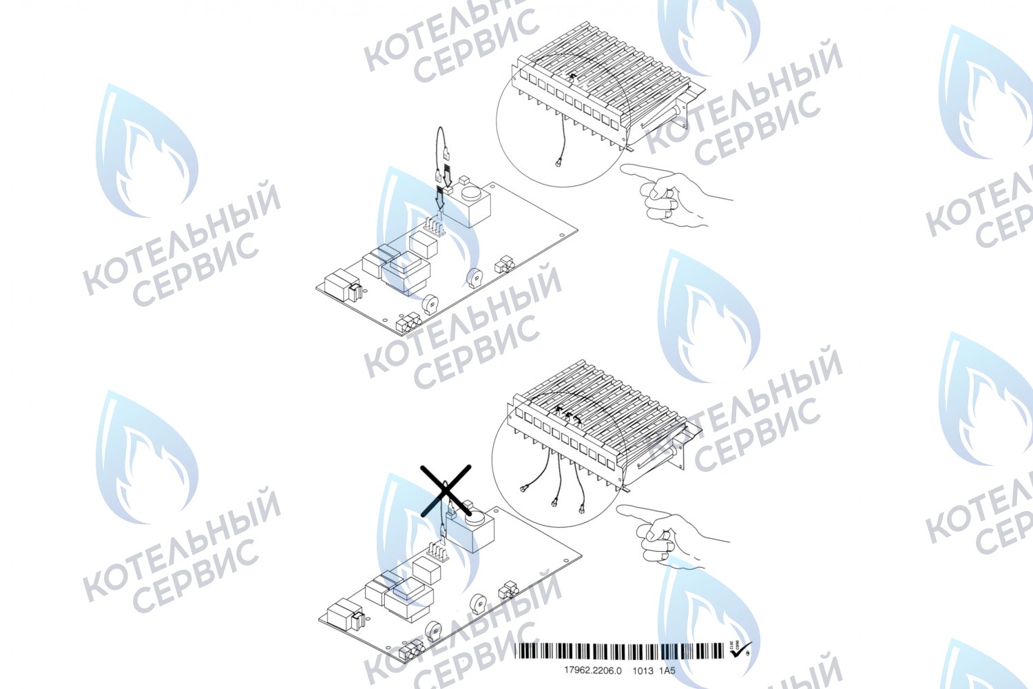 BI2075 105 Электронная плата turbo FEDERICA BUGATTI в Казани