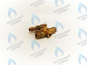 Клапан трехходовой в сборе (старый вариант) HAIER F21S (T) (530002919, 0530002919), POLYKRAFT (03-8009)
