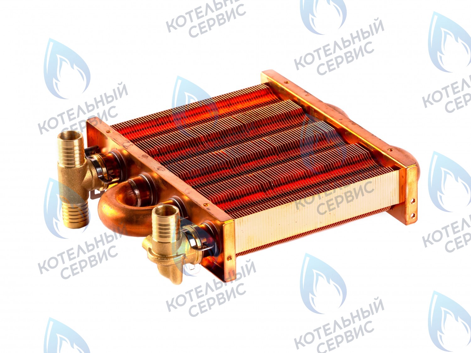 3318111120 Теплообменник первичный (основной) 142мм 67 FIN (100 HSG/ICH/MSC) DAEWOO в Казани