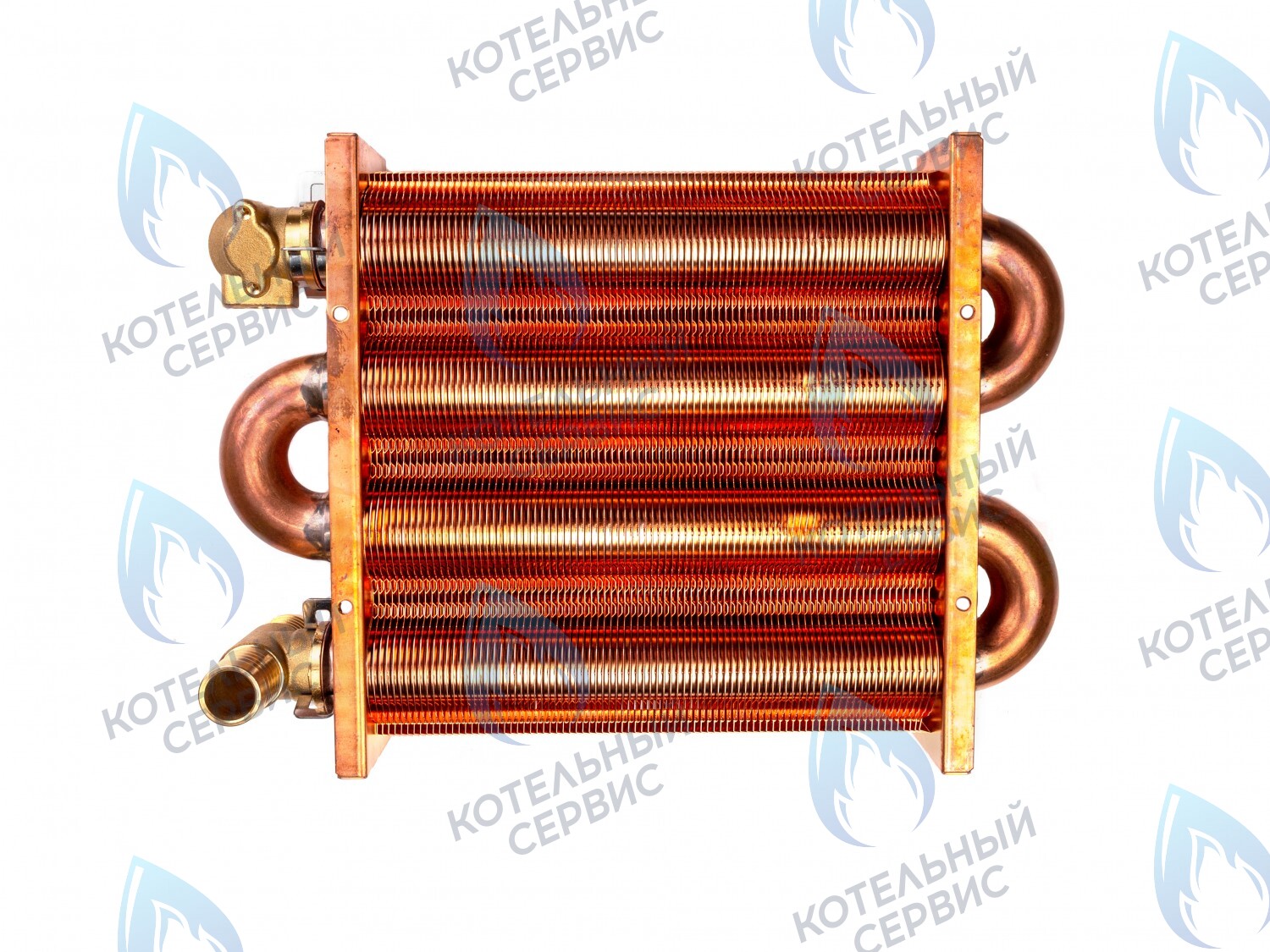 3318108640 Теплообменник первичный (основной) 180мм 85 FIN (130-200 HSG/ICH/MSC) DAEWOO в Казани