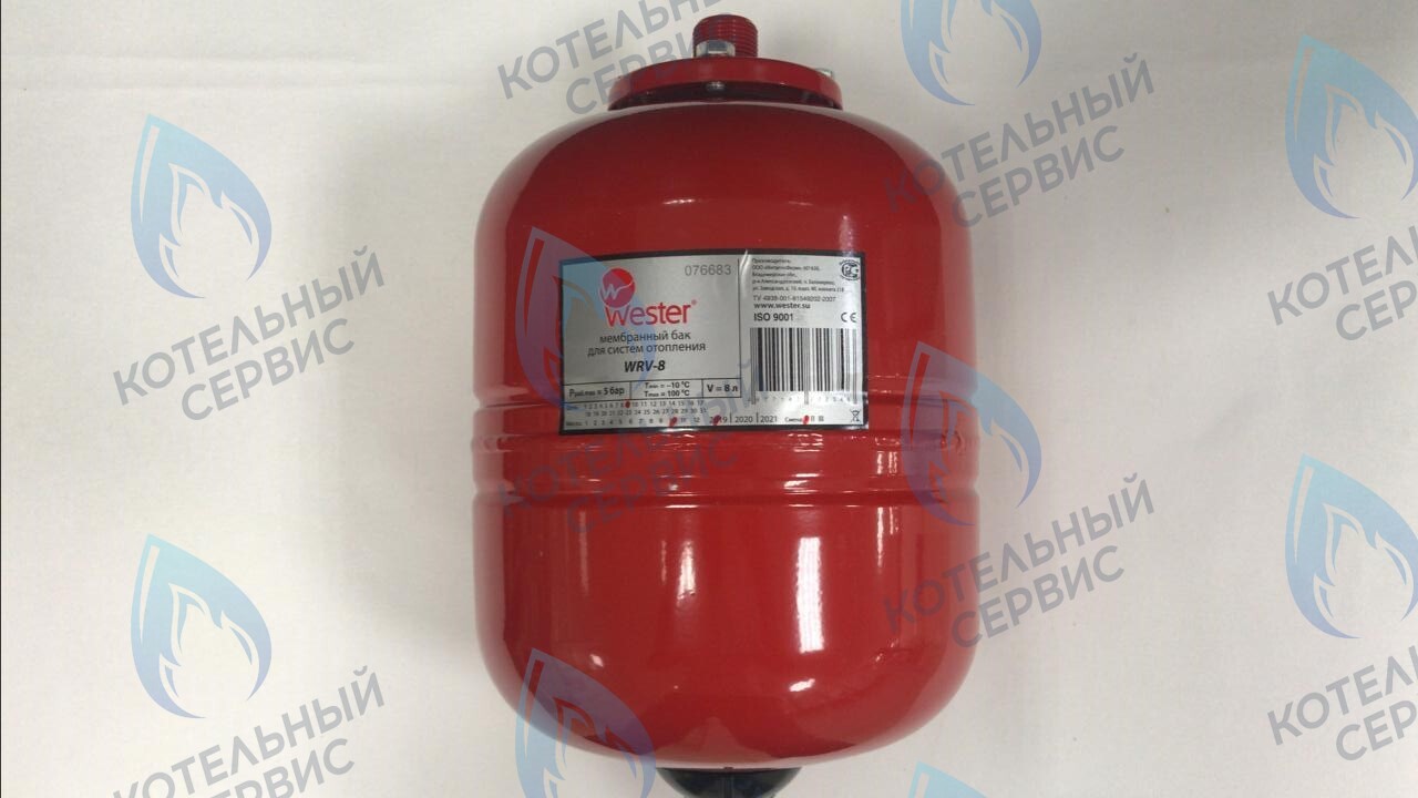  Расширительный бак для отопления Wester WRV 8 в Казани