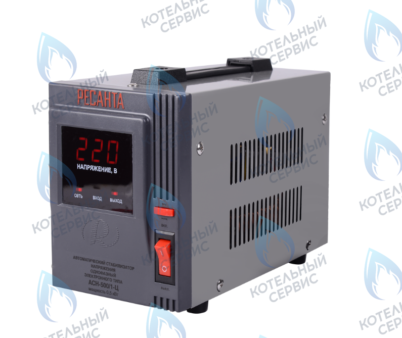 63/6/1 Стабилизатор Ресанта АСН-500/1-Ц (напольный) в Казани