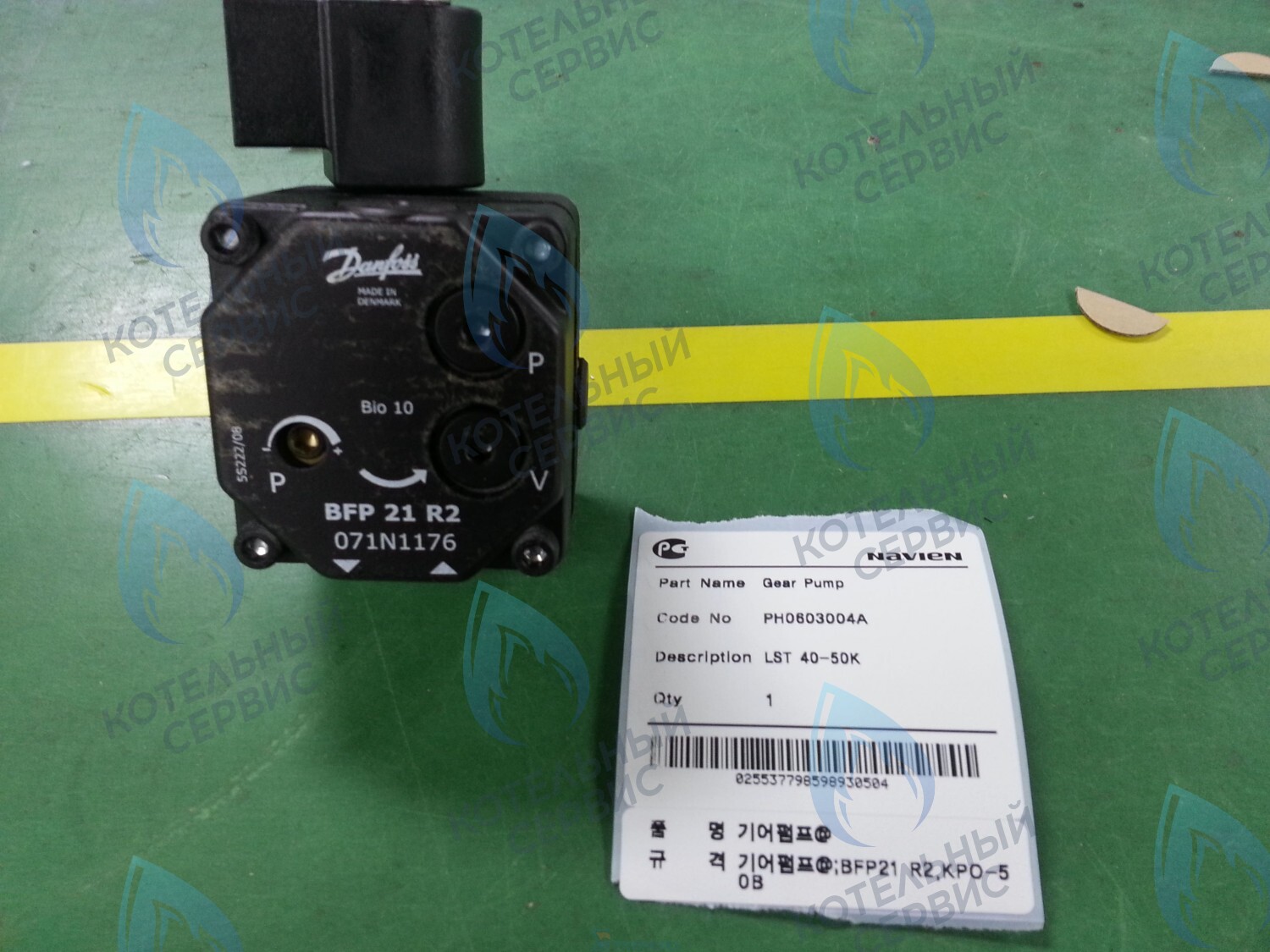 30004244A Насос топливный шестеренчатый Navien LST 13-40KG, LST 50-60KR (PH0603004A) в Казани