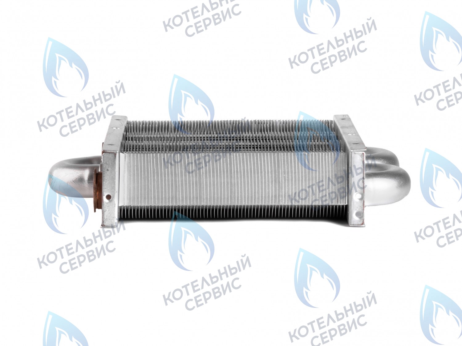 EM021-142 Теплообменник первичный основной (без фитингов) 142мм 67 FIN (100 HSG/ICH/MSC) DAEWOO (3318111100, 3318111120) в Казани