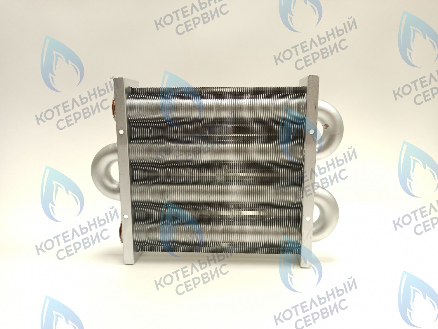EM021-180 Теплообменник первичный основной (без фитингов) 180мм 85 FIN (130-200 HSG/ICH/MSC) (3318108610, 3318108640) DAEWOO в Казани