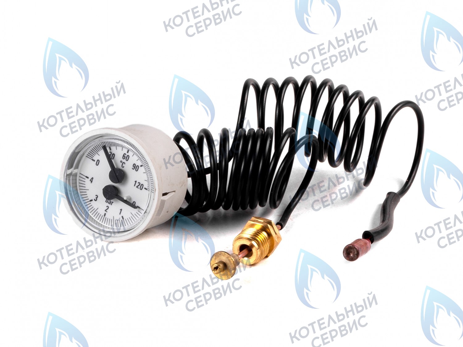 MT002 Термоманометр GAZLUX (09-2008), GAZECO (09-4008), ROC (L42603) D40 в Казани