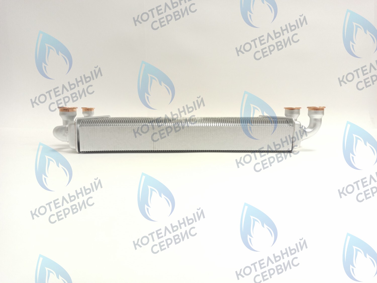 EB041-300 Теплообменник битермический 300мм 295мм (наружный-внутренний) подходит для Ferroli Domiproject C/F32D, Domina F28/32N (39842570, 37405890, 39842540, 37405900) в Казани