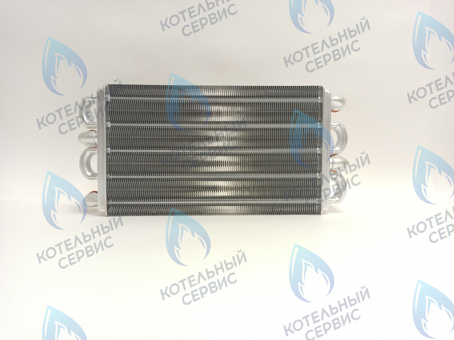 EB041-300 Теплообменник битермический 300мм 295мм (наружный-внутренний) подходит для Ferroli Domiproject C/F32D, Domina F28/32N (39842570, 37405890, 39842540, 37405900) в Казани