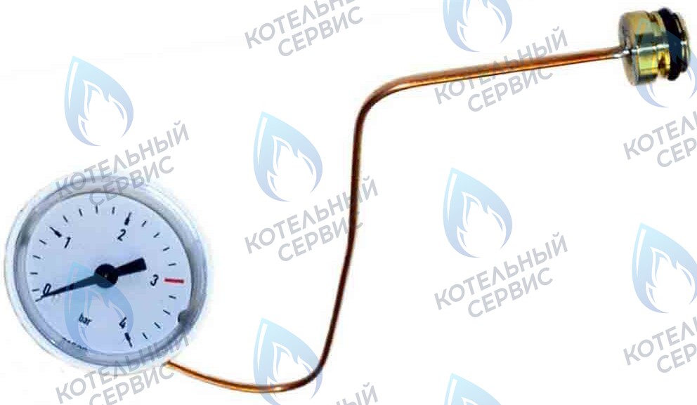 7834985 Манометр 4 бар Viessmann Vitopend 100-W  WH1D, Vitodens 100-W WB1B в Казани