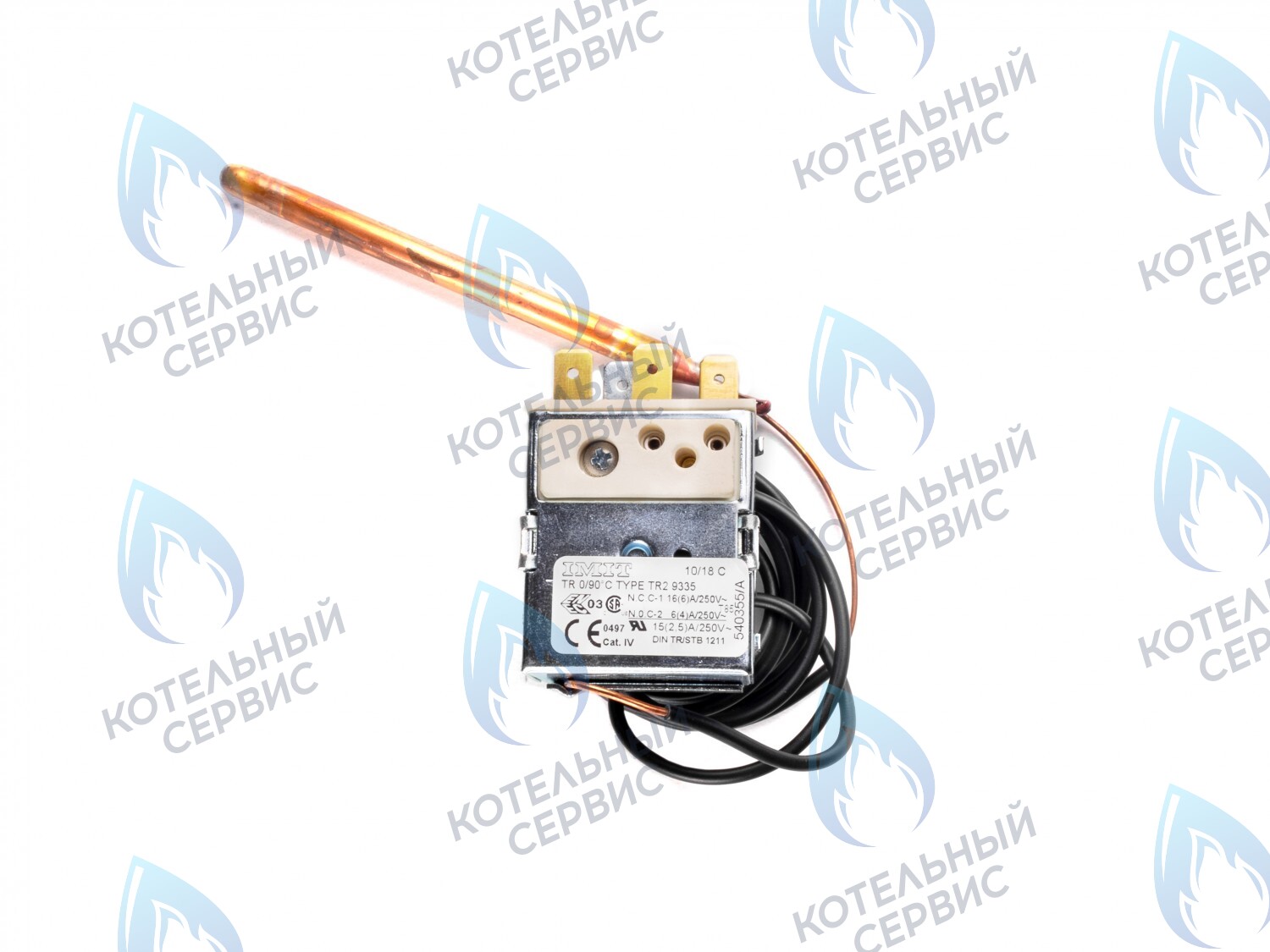 SS001 Термостат капиллярный рабочий (3 контакта) IMIT TR2 (0-90°C) PROTHERM (0020025281, 0020025284, 0020025285, 0020027673, 0020034952, 0020045038), FERROLI (39817200) в Казани