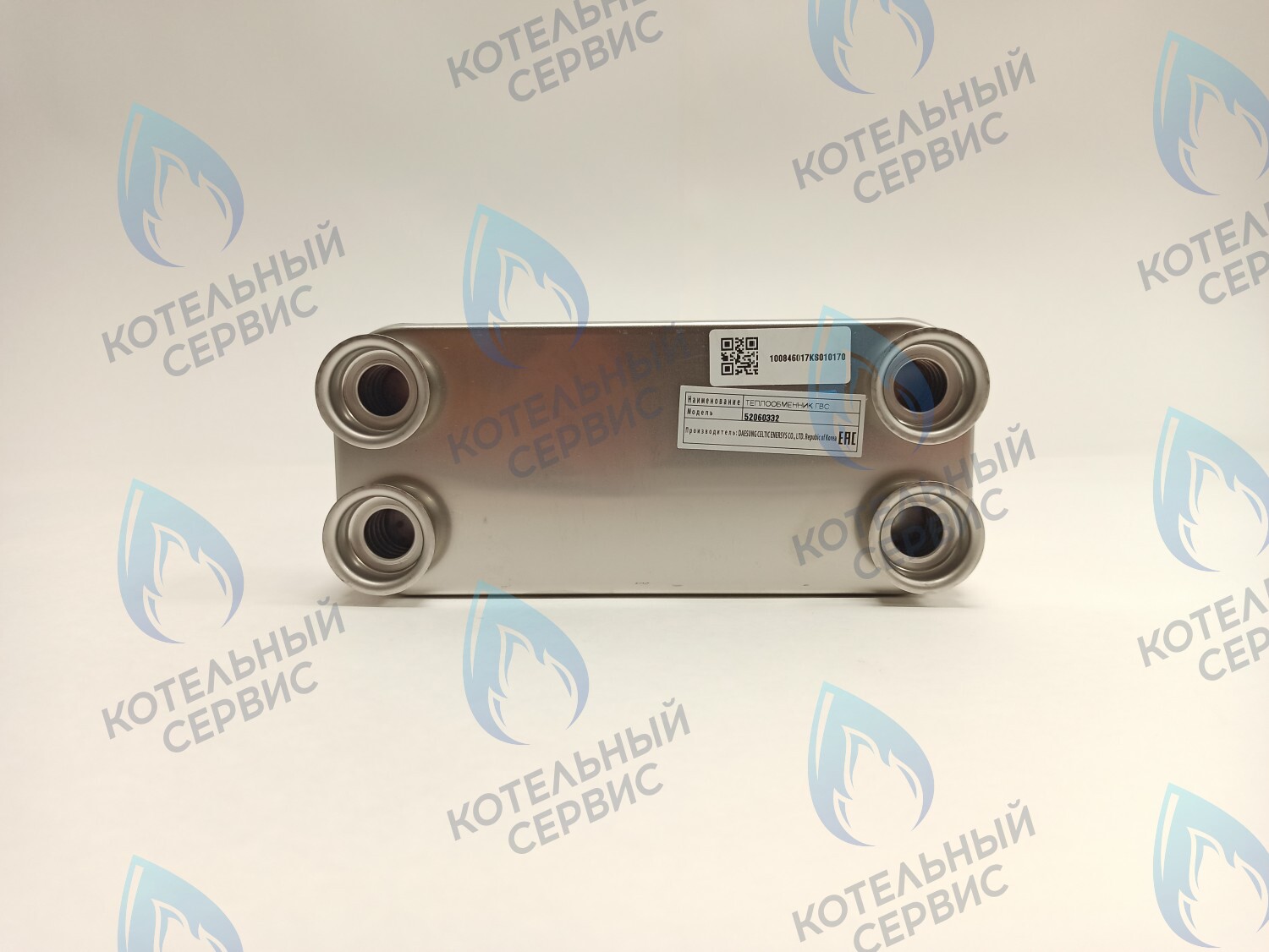 52060332 Теплообменник вторичный (ГВС) A24, D24 DAESUNG в Казани