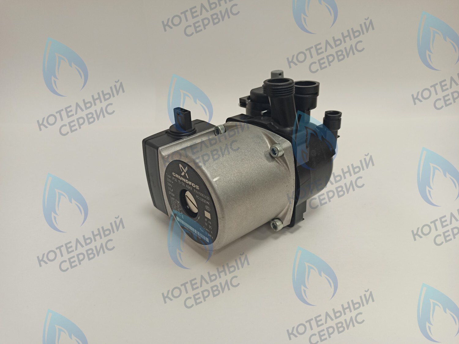 PMB60AW50-GR75BB-Комп Насос циркуляционный GRUNDFOS 15-50 BOSCH WBN2000/WBN6000, BUDERUS U072 (87186481810) в Казани