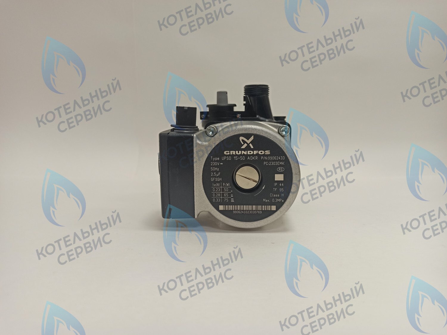 PMB60AW50-GR75BB-Комп Насос циркуляционный GRUNDFOS 15-50 BOSCH WBN2000/WBN6000, BUDERUS U072 (87186481810) в Казани