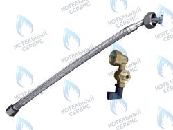 7246448 Кран подпитки Viessmann со шлангом Vitopend 100 WH0A в Казани