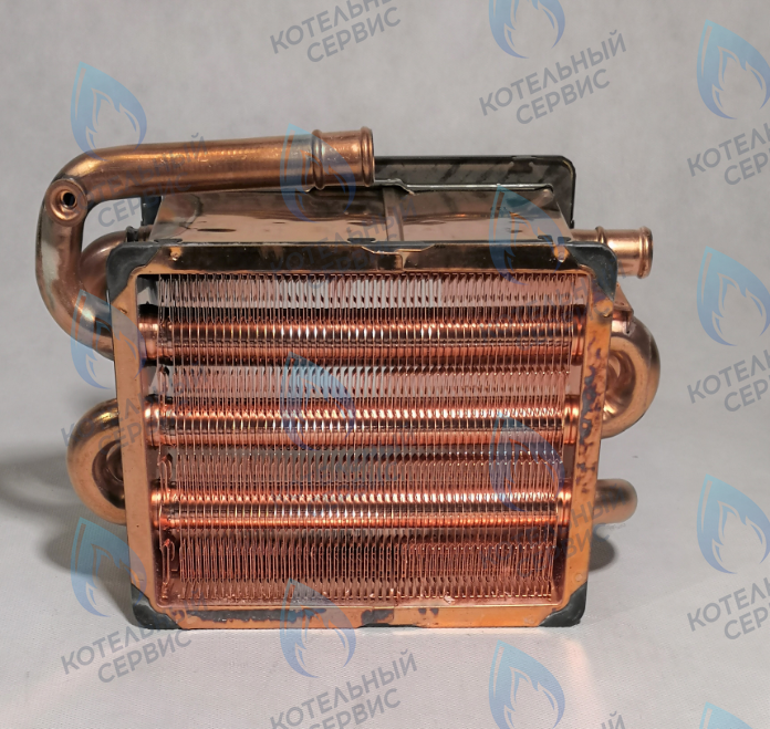 440017018 Теплообменник отопления RINNAI KMF 107/137 (K 12/16кВт) в Казани