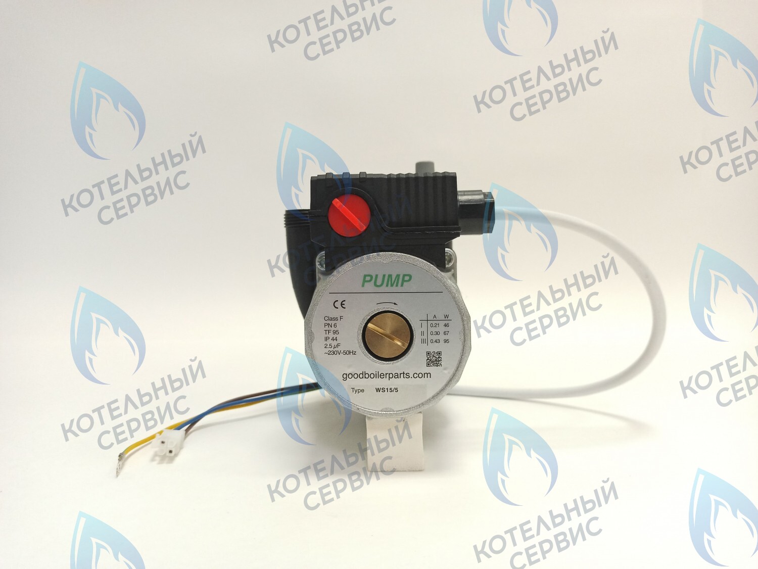 PM002AW50-GW95-N-Комп Циркуляционный насос в сборе PUMP WS15/5 с проводом вариант замены насоса Navien Deluxe, Ace, Atmo, 30000469A, 30000469B. в Казани