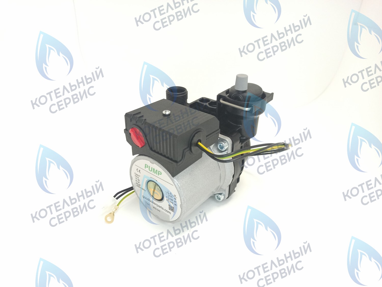 PM002AW50-GW95-N-Комп Циркуляционный насос в сборе PUMP WS15/5 с проводом вариант замены насоса Navien Deluxe, Ace, Atmo, 30000469A, 30000469B. в Казани