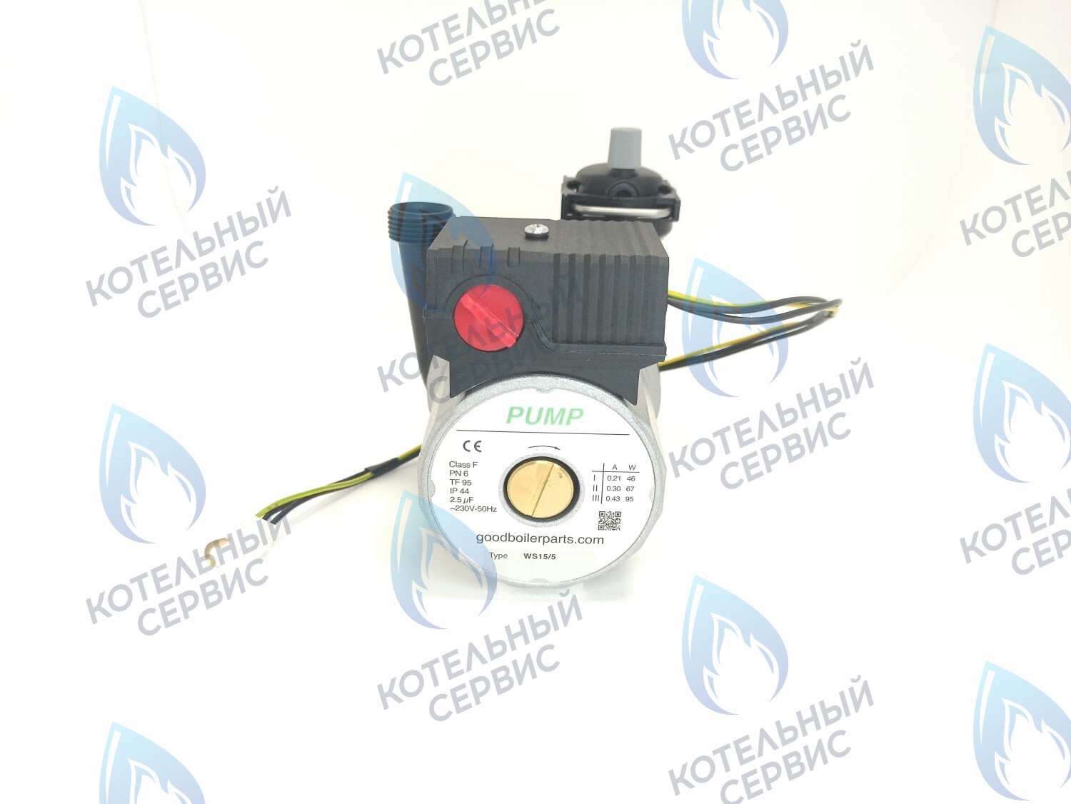 PM002AW50-GW95-N-Комп Циркуляционный насос в сборе PUMP WS15/5 с проводом вариант замены насоса Navien Deluxe, Ace, Atmo, 30000469A, 30000469B. в Казани