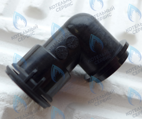 Патрубок обратки теплообменника угловой Navien Heatluxe (NGB210)