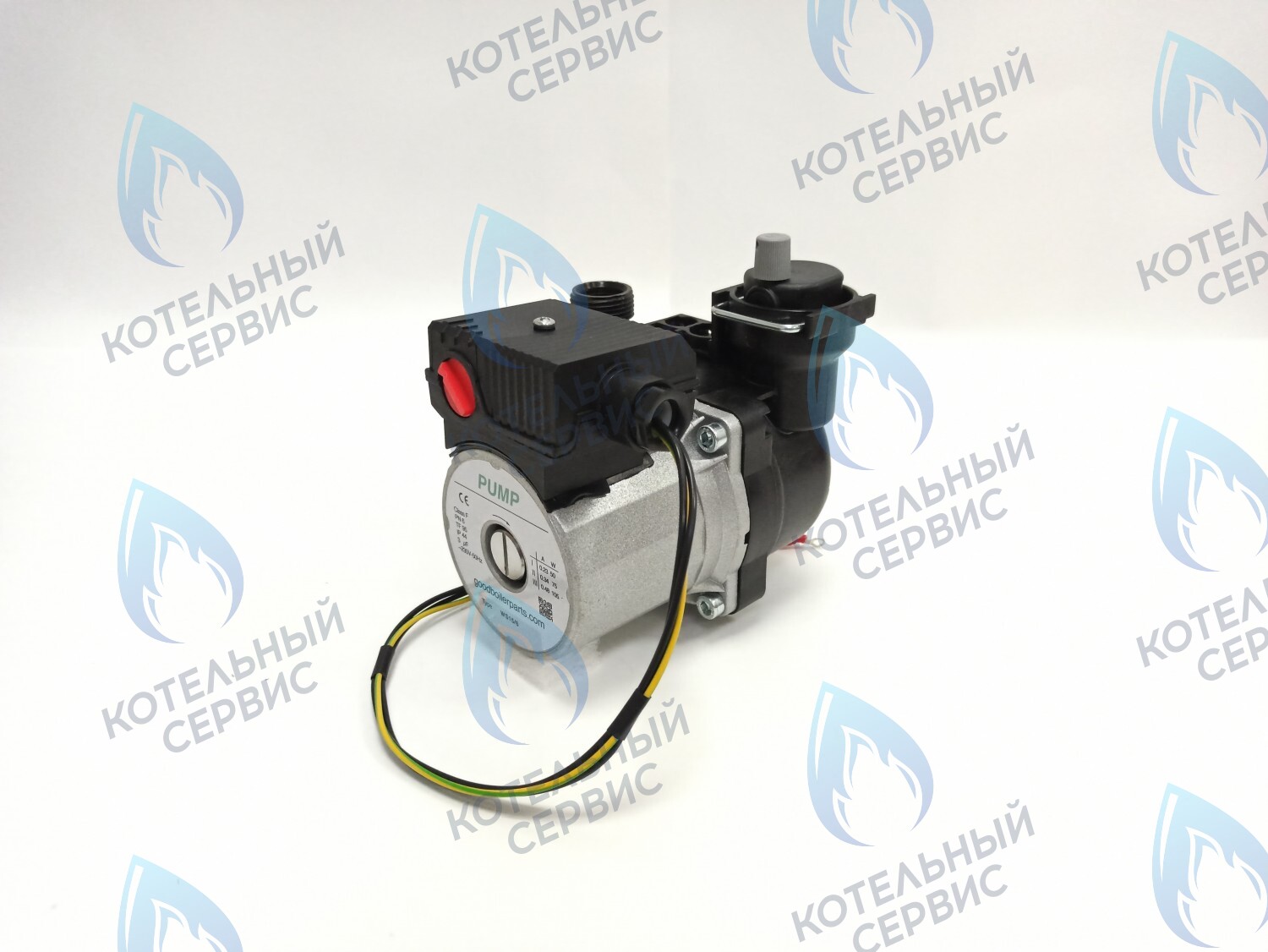 PM002AW60-GW105-N-Комп Циркуляционный насос в сборе PUMP WS15/6 с проводом вариант замены насоса Navien Deluxe, Ace, Atmo, 30000469A, 30000469B. в Казани
