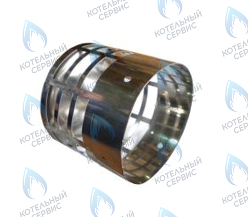 1KWMA86A Элемент конечный трубы дымоудаления (искрогаситель) D80 нержавеющая сталь KIT TERMIN.FUMI INOX FERROLI в Казани