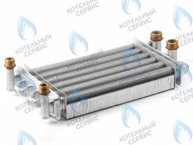 Теплообменник битермический NEVALUX 7023/7211/7218/7224 (вариант 2, в комплекте с накладными датчиками температуры)