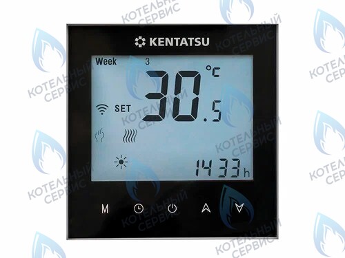KCB-01GC Комнатный термостат сенсорный WI-FI KENTATSU (чёрный) в Казани