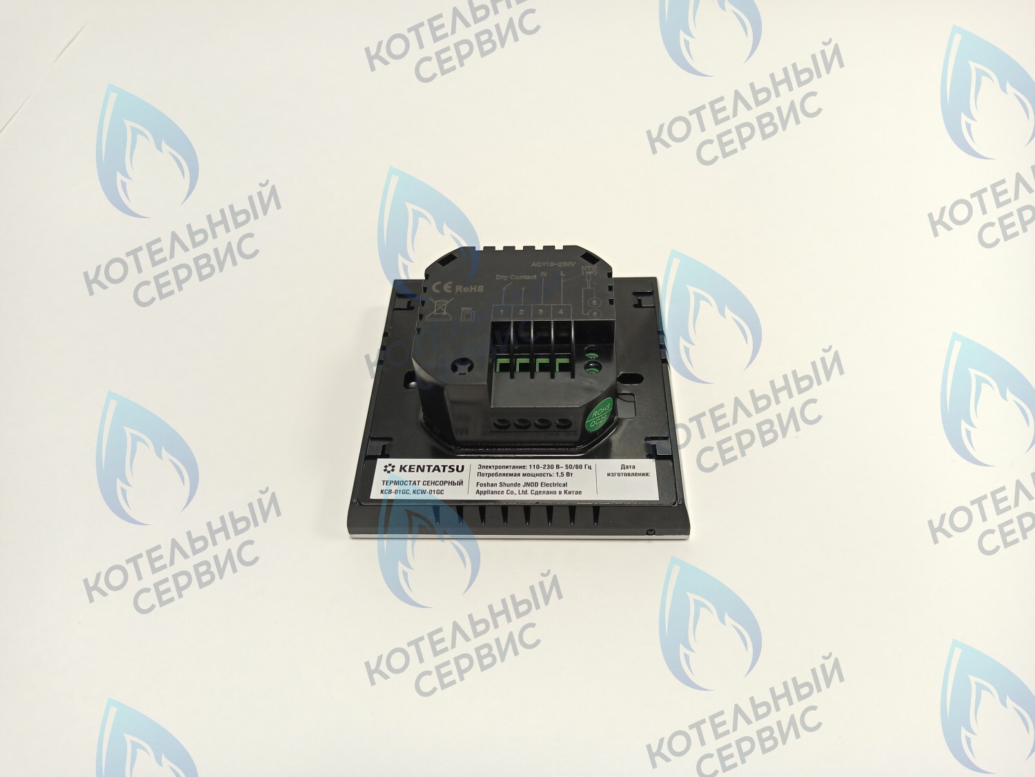 KCB-01GC Комнатный термостат сенсорный WI-FI KENTATSU (чёрный) в Казани