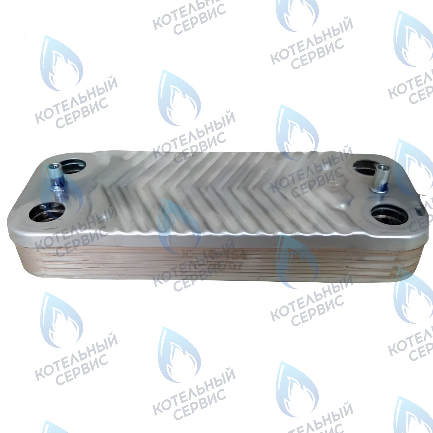 1925351 Теплообменник ГВС вторичный 10 пластин DX 18-24 DY 10 DY 13 DY 18 DY 24 HUBERT в Казани