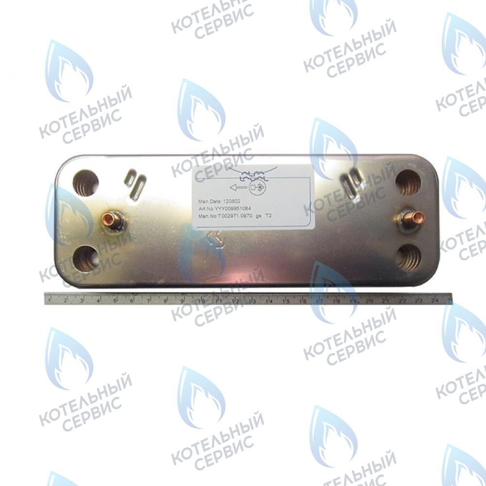 5653650 теплообменник  вторичный  пластинчатый BAXI в Казани