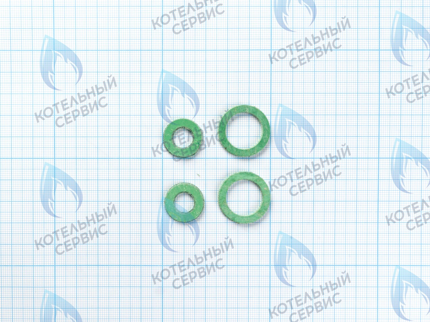 ZP001P-Комп Комплект паронитовых прокладок для битермического теплообменника (4 шт) в Казани