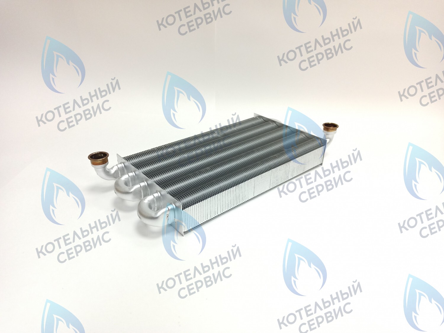 EM004-300 Теплообменник первичный (основной) 300мм Ferroli Diva F28 / F32 (39822210, 37404090) C28 / C32 (39820890, 37404290) в Казани