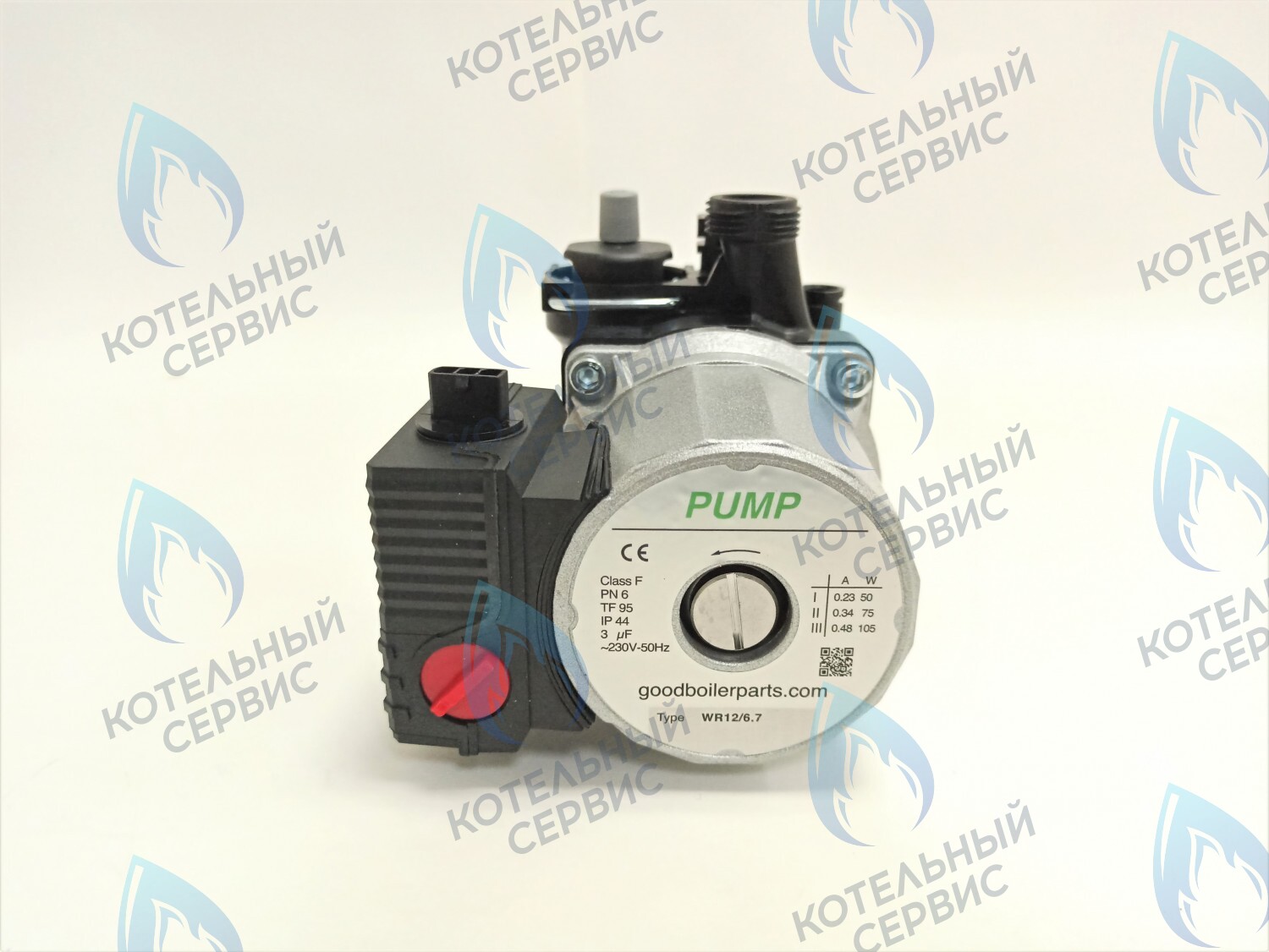 PMB60AW67-GW105R-Комп Насос циркуляционный 12/6.7 105w BOSCH WBN2000/WBN6000, BUDERUS U072 (87186450600) в Казани