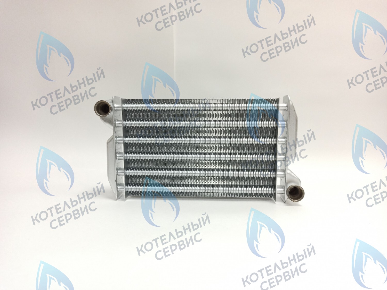 EM001-270 Теплообменник первичный основной 270мм (с клипсой датчика перегрева) Baxi Fourtech, Eco Four, Eco 3 Compact 1.14-1.24  (5677660) в Казани