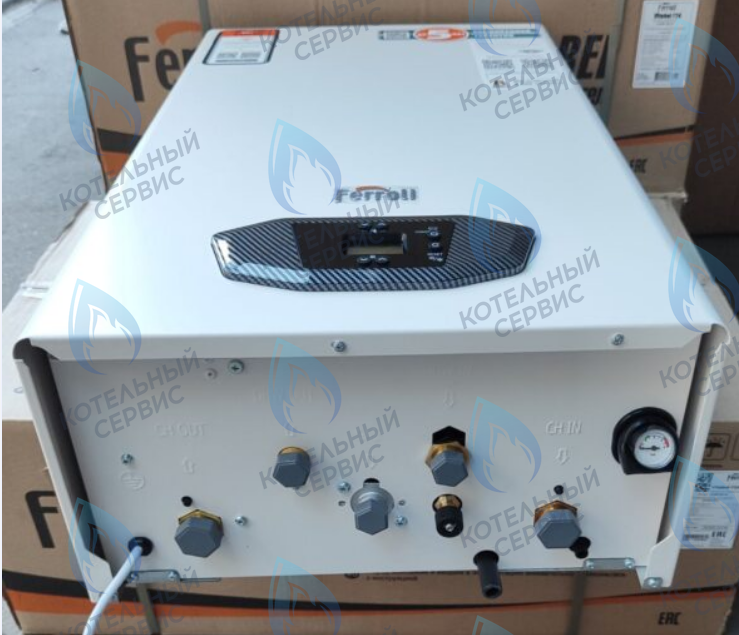  Котел газовый настенный двухконтурный (закрытая камера сгорания) FERROLI Vitabel NEW в Казани