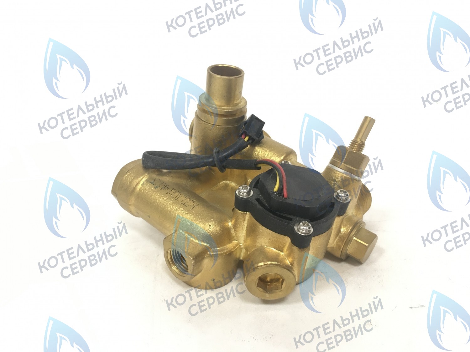 03-4004 Кран подпитки в сборе с кран-буксой и датчиком расхода воды GAZECO 18 / 24 -C-2, -T-2 в Казани