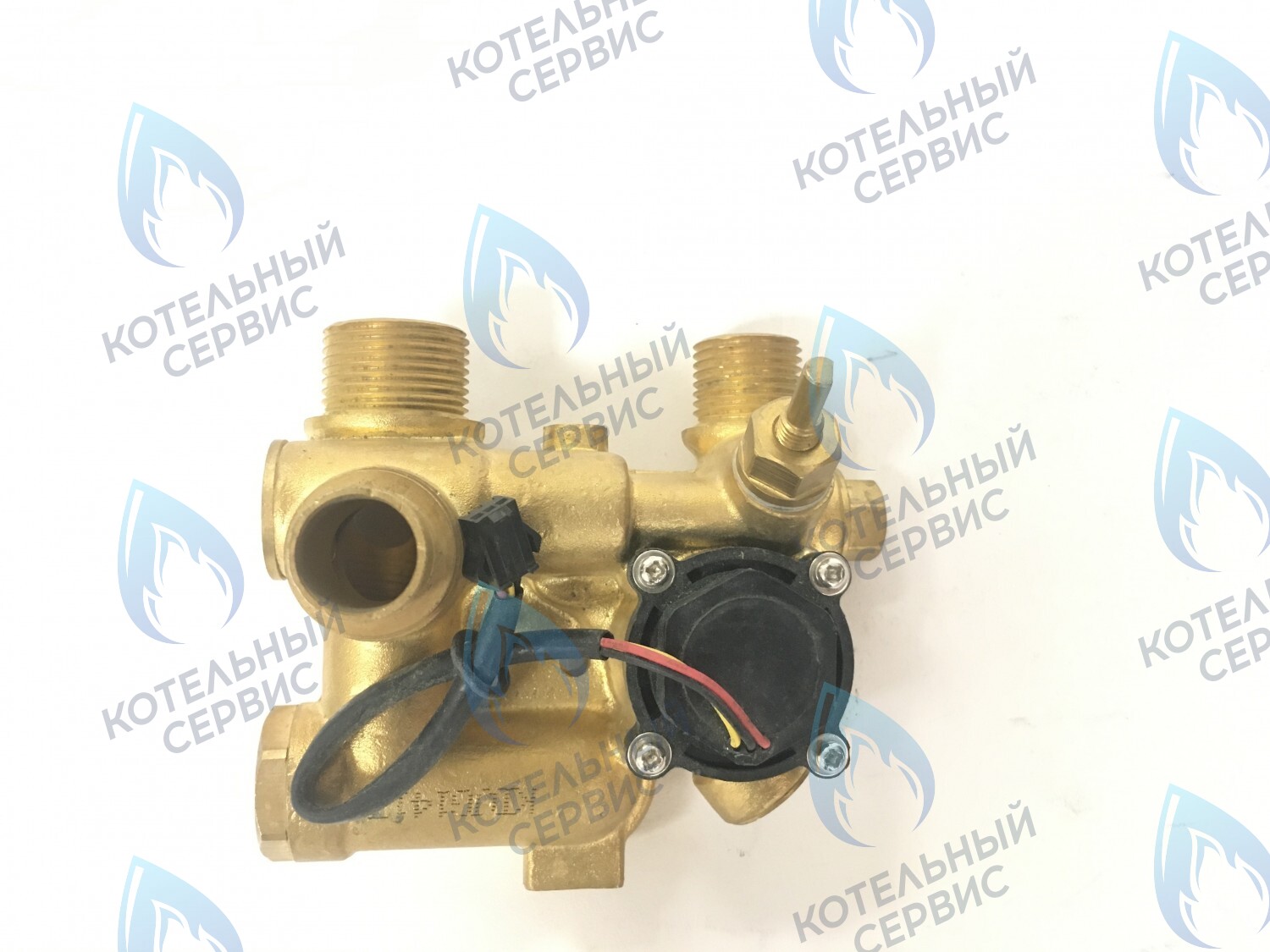 03-4004 Кран подпитки в сборе с кран-буксой и датчиком расхода воды GAZECO 18 / 24 -C-2, -T-2 в Казани