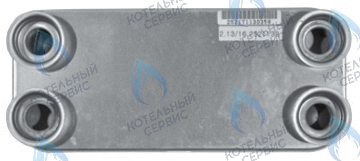 2060332 Пластинчатый теплообменник ГВС Master Gas Seoul 24 в Казани