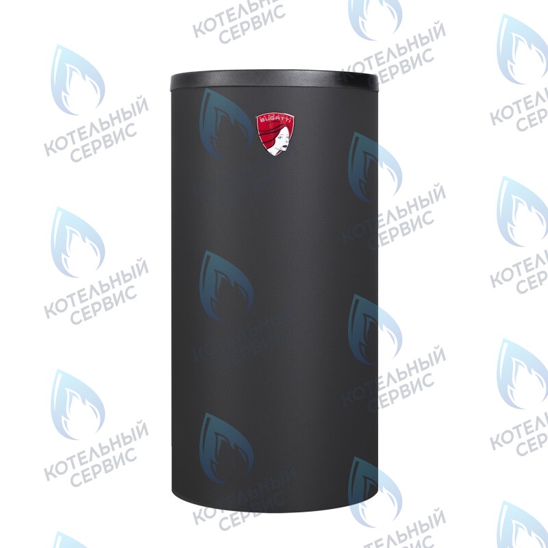  Бойлер косвенного нагрева Federica Bugatti INOX 800 напольный чёрный (нерж.,объем 110л,полезный 90л,произв.820л/час при 45°C, анод) в Казани