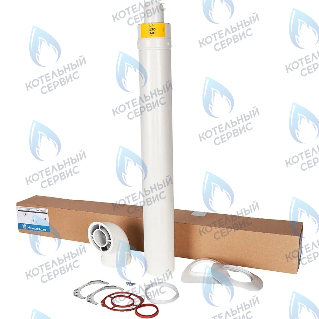 3.018210 Дымоход коаксиальный (комплект) Ø60/100 IMMERGAS в Казани