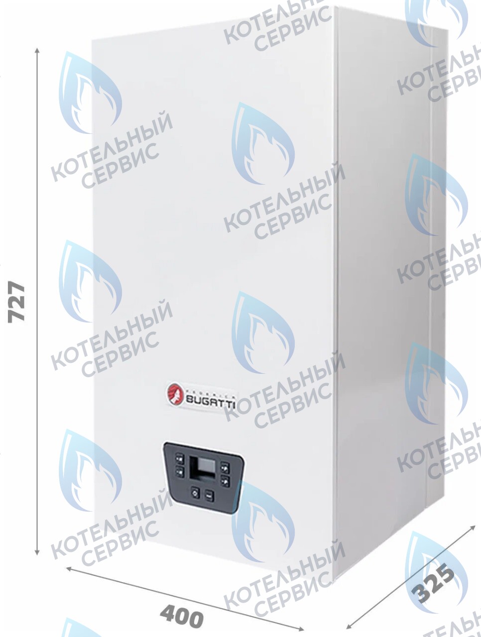  Настенный газовый котел Federica Bugatti TECH (двухконтурный) в Казани