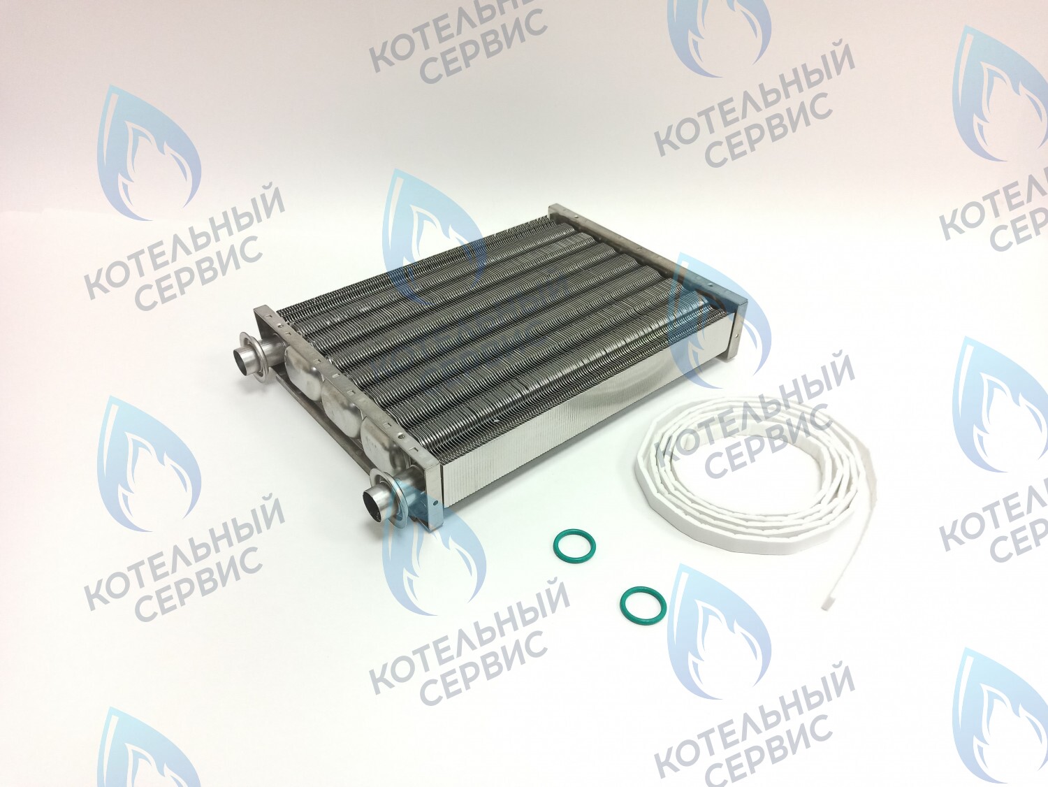 EM051-250 Теплообменник основной (первичный) Navien (с белыми прокладками в комплекте) Deluxe 35-40K, Deluxe Plus 35-40K, Ace 35-40K, Prime Coaxial 35-40K, Smart Tok Coaxial 35K в Казани